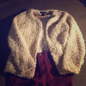 H&M fuzzy jacket